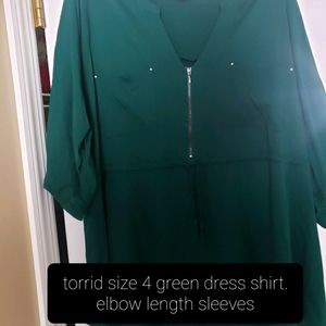 Torrid dress top